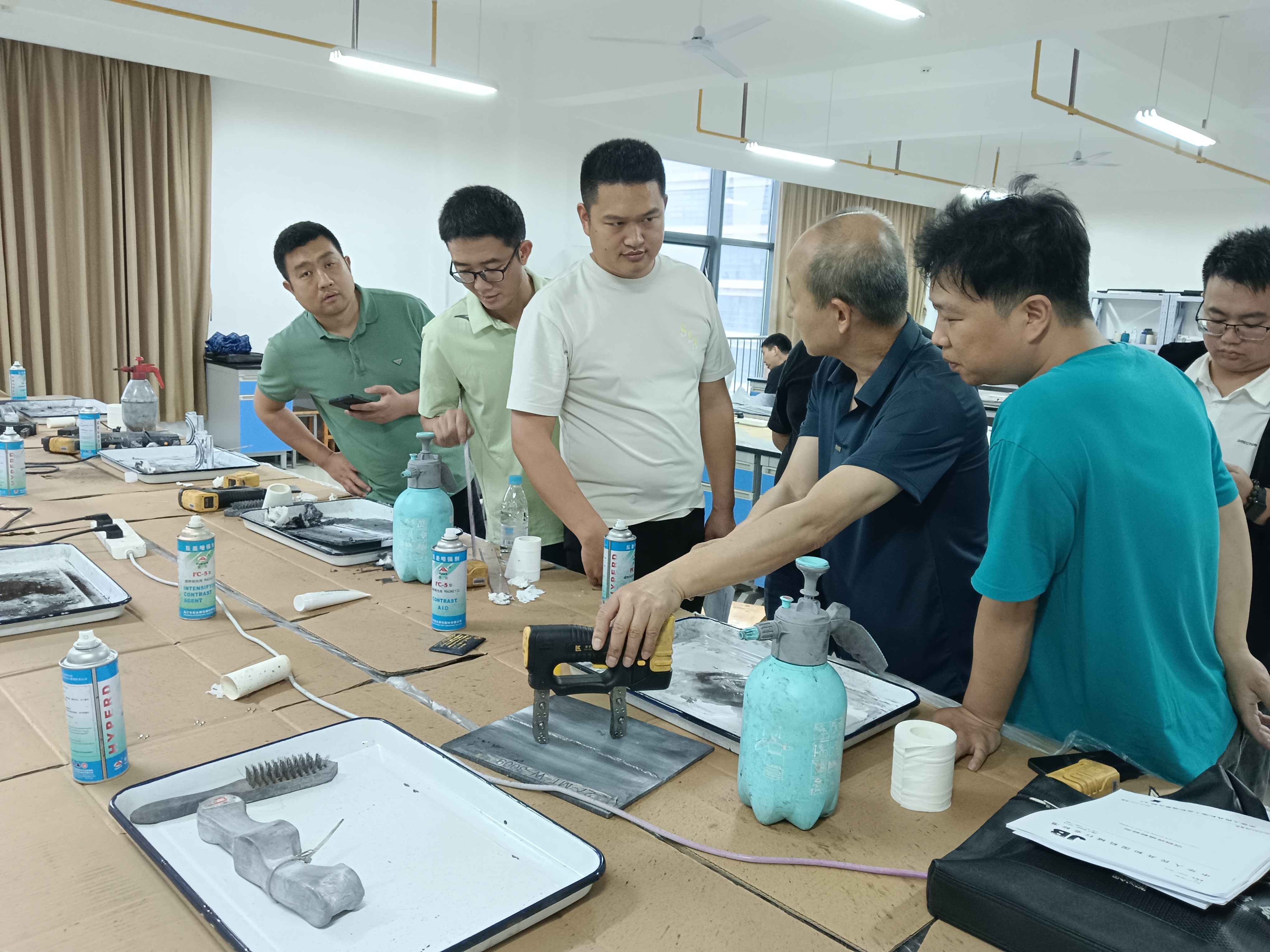 湖北工業(yè)大學機械工程學會無損檢測學會人員培訓